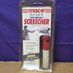 Vintage Nos Mace Brand Ear Peiercing Emergency Alarm Screecher